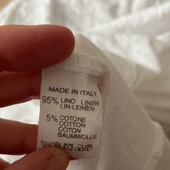 Like new beautiful Inzio Linen 2 pocket dress - Picture 10 of 10